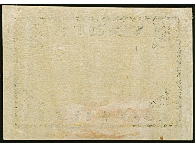 1919, Viking ship 5 mark black/orangeyellow, with inverted center, unused, very fine and rare, certificate Löbbering BPP (201