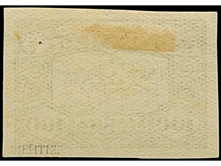 1923, Map of Estonia 100 mark, proof on wove paper, unused, fine, signed and certificate Löbbering BPP (2011) (Hurt/Ojaste G: