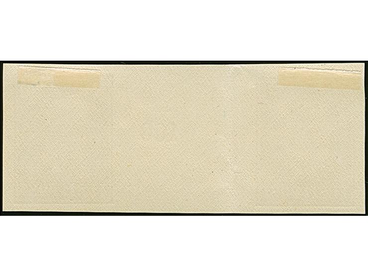 1936, Päts 50 senti, imperforated horizontal gutter pair, unused, very fine and rare, certificate Löbbering BPP (2016)&nbsp;