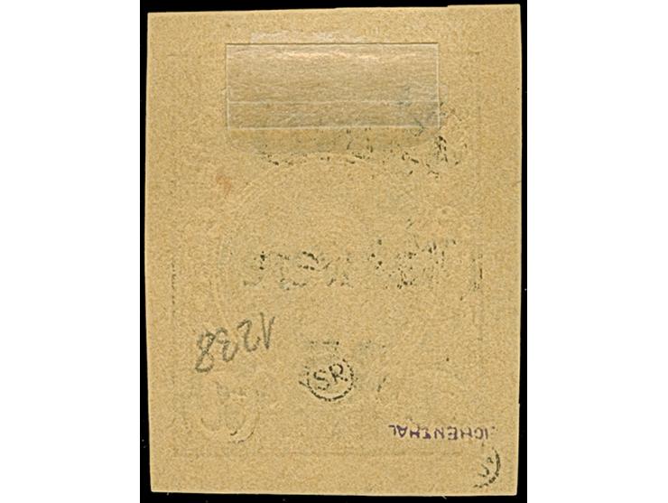 1918, 35 (kopeks) on 1 kopek, used with clear straight-line “Rakwere”, with only 26 stamps printed one of the great rarities 