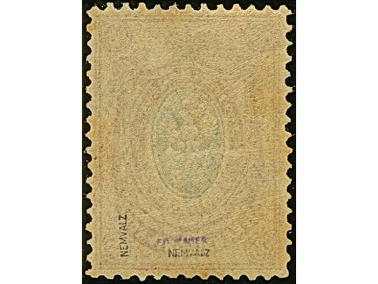 1919, 35 kopeks, fresh colour and good perforation, mint never hinged, slightly toned, of no importance. Only 12 stamps print