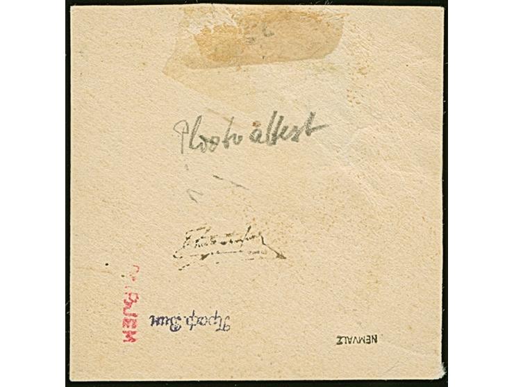 1919, 3 rubel, tied by cds. “TALLINN 7 19” to piece, very fine, a rare stamp with only 56 printed, signed Champion, Prof. Win