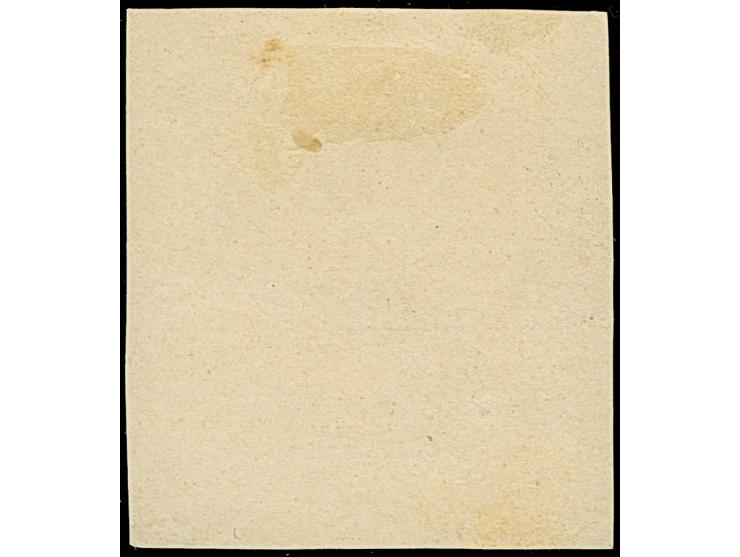 1917, Kaiser Karl I., Essay ohne Wertangabe in rot im kleineren Blockformat auf Kreidepapier ohne Gummierung, in einwandfreie