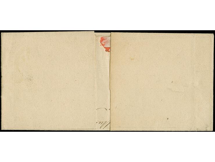 18 Kr. gelborange und 6 Kr. braun Type II, Platte 2, beide voll- bis breitrandig, teils mit Schnittlinien, mit gMR "25" und n