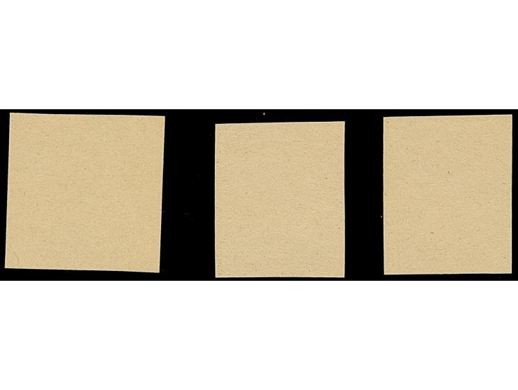 1919, Liberation of Riga 5-35 kopeks black, on chalky paper, without gum, fine, certificate v. Hofmann BPP (1992)