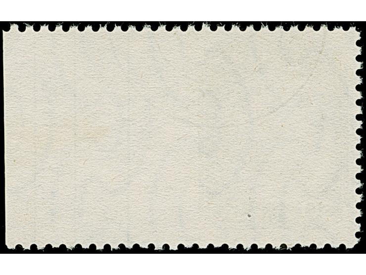 1940, Coat of arms 50 santimi gray, with right sheet margin, imperforated at right, used with part cds. “RIGA”, scarce in use