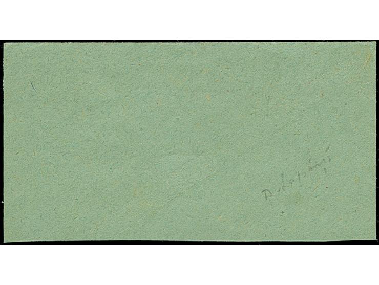 1919, Stempelmarka with reddish overprint “PASTMARKA” 15-30 kap., tied by cds. “ELEJA” with handwritten date to piece with ad