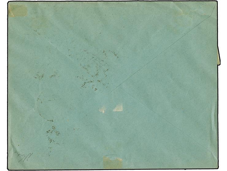 1924, War Oprhans Airmail 20 centu - 1 litas, tied by cds. “KLAIPEDA -7.VI.24” to registered airmail cover to Paris, fine