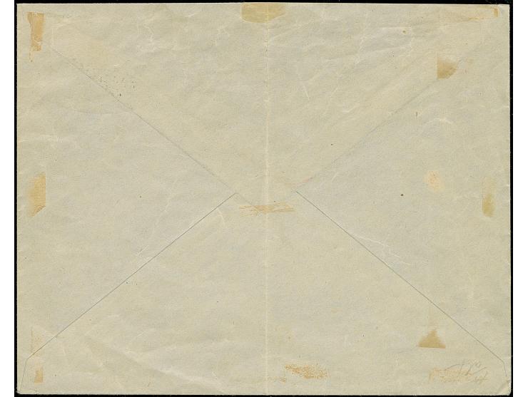 1914, Handelskammermarke, sauber mit Ovalstempel und L1-Datumsstempel “15 SEP 1914” auf Vordruck-Ortsbrief, einmal senkrecht 