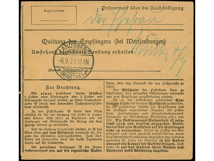 &nbsp;1920, 2. Mailänder Ausgabe 2 Mark, waagerechtes Paar, sauber mit Korkstempel und nebengesetztem Aufgabestempel “CHRISTB