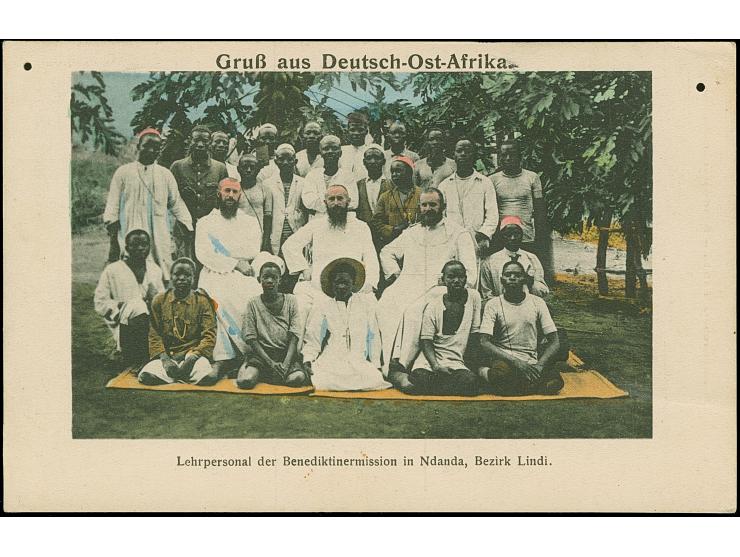 1915, “DARESSALMA (DOA) c 21.3.15” klar auf Kaiseryacht 7½ H. mit Wasserzeichen auf Ansichtskarte mit Text und Datierung “Lit