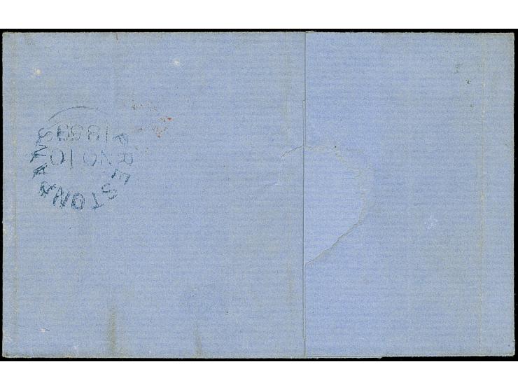 1 Sch. braun und 2 Sch. rot, je im waagerechten Paar, die rechte 1 Sch. rechts ergänzt, sonst alle voll- bis meist breitrandi