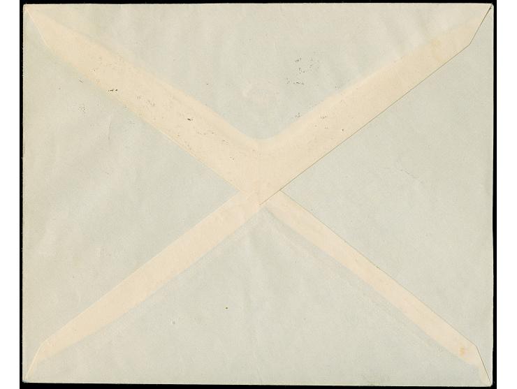 1941, Landespost 15 Kopeken auf gestrichenem Papier, ungezähntes, waagerechtes Paar, sauber mit Ersttagsstempel “TARTU -7 8 4