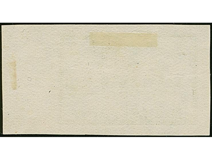 1924, Blick auf Alt-Köln 2 M. dunkelgraugrün, Probedruck, ungezähnt auf ungummiertem Papier, ohne Wasserzeichen, mit rechten 