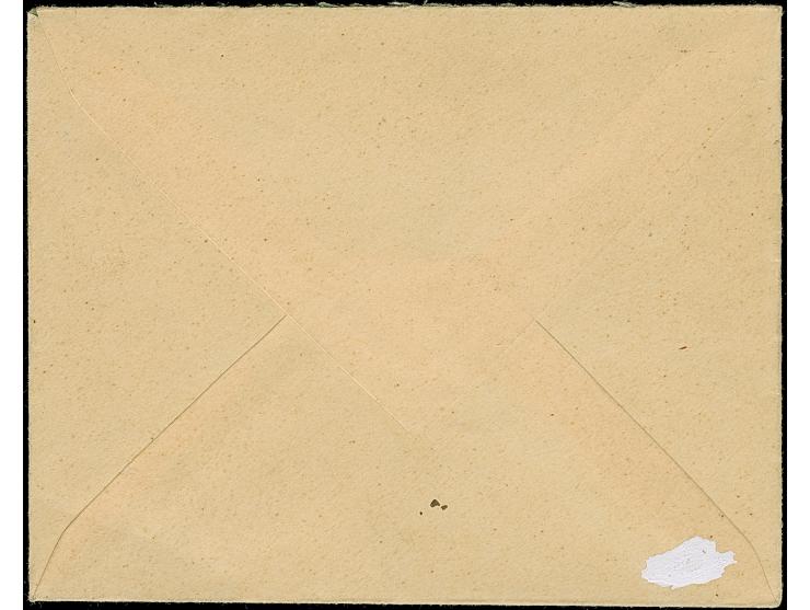 KELME: 1919, Fourth Berlin Issue 3 auksinas, tied by boxed “Kelme 13/X,19” to registered local cover with red boxed registere