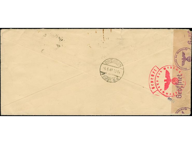 1943, Kriegsinvaliden 1,50+1,50 - 4+10 Dinar zusammen mit Klöster 0,50 Dinar und waagerechtes Paar 1,50 Dinar, sauber mit Ste