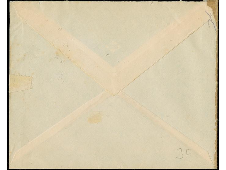 1942, Klöster 16 Dinar, sauber mit auf- und nebengesetztem Stempel “BEOGRAD 20.IX.43” auf portogerechtem, zensierten R-Brief 