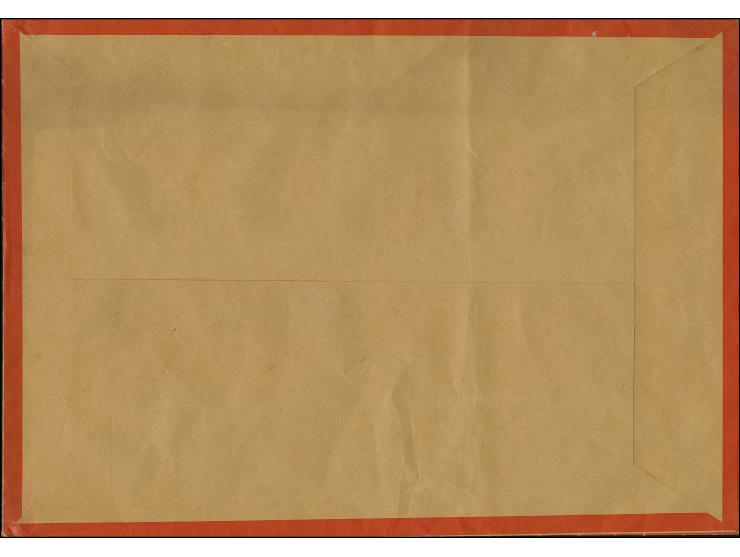 1943, Hitler 80 Groszy, sauber mit Stempel “TSCHENSTOCHAU 28.8.43” auf großformatigem Bahnhofsbrief an die Emissionsbank in K