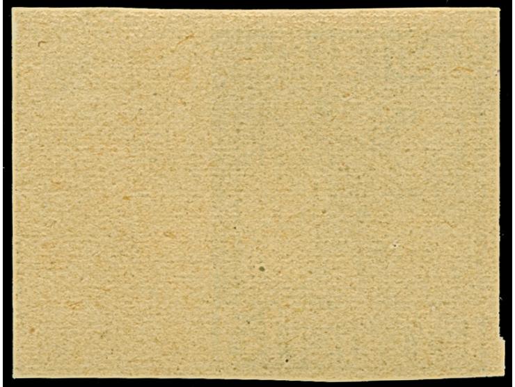 5 Pfg. mit waagerechter Gummiriffellung, voll-bis breitrandig ungezähnt, rechts mit breitem Bogenrand (hierauf entfernbare Bl