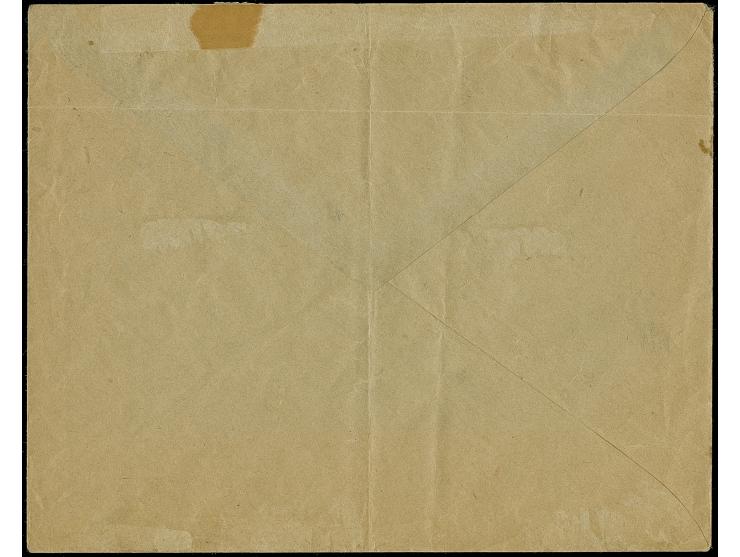 1918, Lublin Issue 45 h., tied by cds. “OPOCZNO 7.1.19” to Radomsk, few folds, otherwise fine, very rare issue on cover, sign