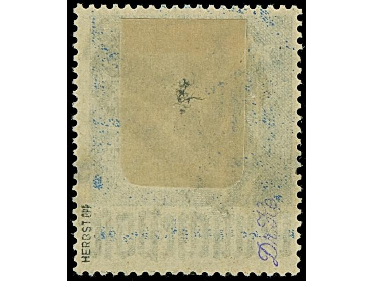 “14/(Heidersdorf) Neuhausen a” auf taube 5 M., ungebraucht, signiert Dr. Herbst BPP