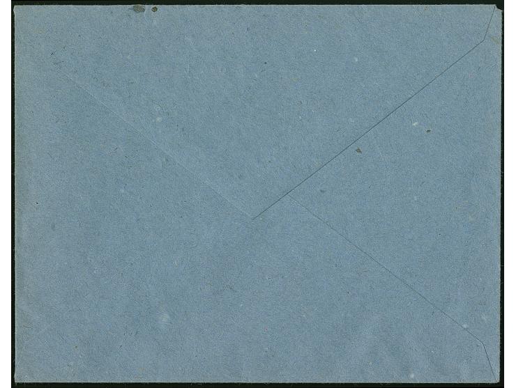 1944, “Auslandsleitstelle der A.B.P. PARIS 14.MRZ.1944”, schwarzer Rahmenstempel klar auf Feldpostbrief mit Normstempel “e 15