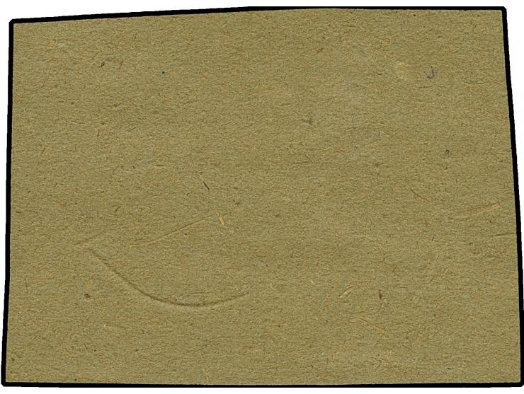 1943, Krim Zulassungsmarke in Type I &nbsp;und Hitler 20 Pfg. mit übergehendem Rahmenstempel “Bei der Feldpost eingeliefert” 