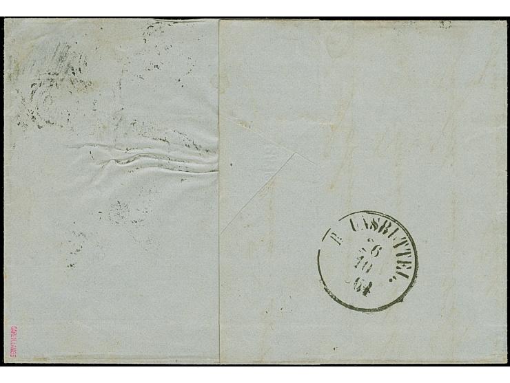 Weit gewellter Grund 1¼ Schilling, farbfrisch und voll- bis breitrandig, mit sauber aufgesetzter Nr. "170" und nebengesetztem