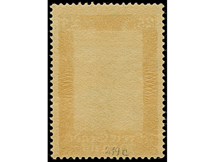 1929, Internationale philatelistische Ausstellung 25 Pfg. dunkelgraublau/schwarz, postfrisch, einwandfrei, unsigniert, Kurzbe