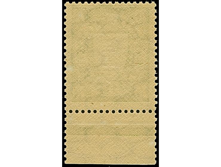 1935, Wappen 70 Pfg., Probedruck ohne Wappeneindruck, Unterrandstück, postfrisch, einwandfrei