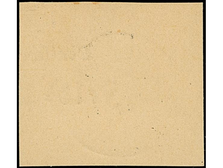 1900, Handstempel 3 Pfg., farbfrisch und gut gezähnt, sauber mit Stempel “TIENTSIN 4/2 01” auf Briefstück, tadellos, Fotoatte