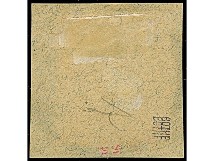 PETSCHILI: Krone/Adler 3 Pfg. dunkelockerbraun, farbfrisch und gut gezähnt, sauber mit klarem EKr. “SHANGHAI 14/1 01” auf Bri