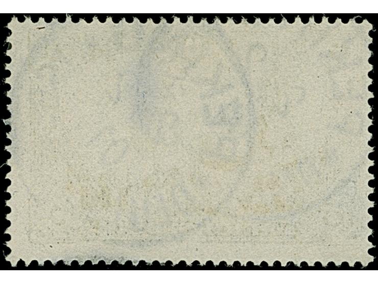 PETSCHILI: Germania 3 M. violettschwarz, Type II, farbfrisch und sehr gut gezähnt, sauber gestempelt “PEKING 2/2 01”, tadello