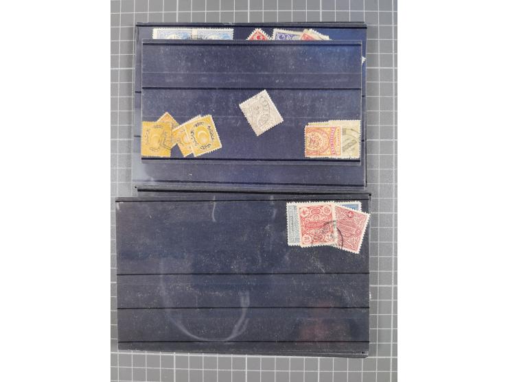 1900/80, Collection used including good part Turkey in Asia, different overprint Types, bisects, newspaper sets, Star and Cre