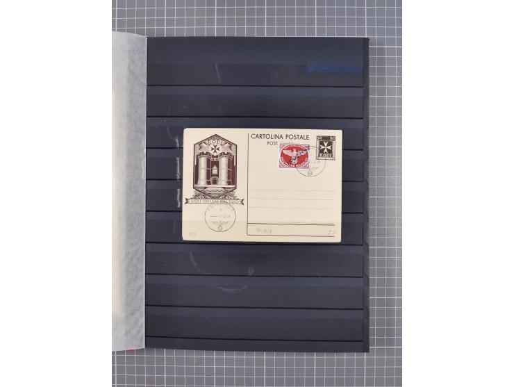 1943/45, postfrische, ungebrauchte und gestempelte Partie im Steckbuch, dabei u.a. Mi. 5 (12), 6 (2), 7B (3), 11BaK, etc.