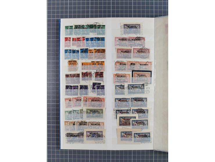 1920/39, ungebrauchte und gestempelte Partie mit vielen besseren Werten und kompletten Ausgaben