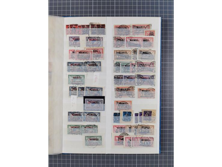 1920/39, ungebrauchte und gestempelte Partie mit vielen besseren Werten und kompletten Ausgaben