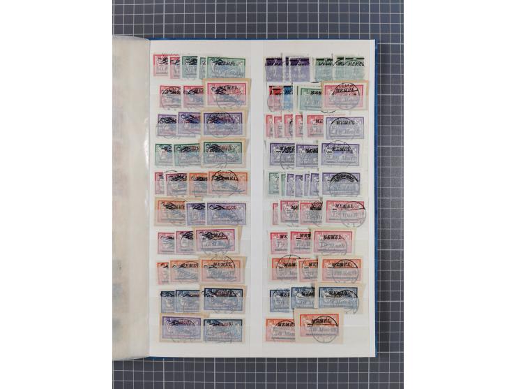 1920/39, ungebrauchte und gestempelte Partie mit vielen besseren Werten und kompletten Ausgaben