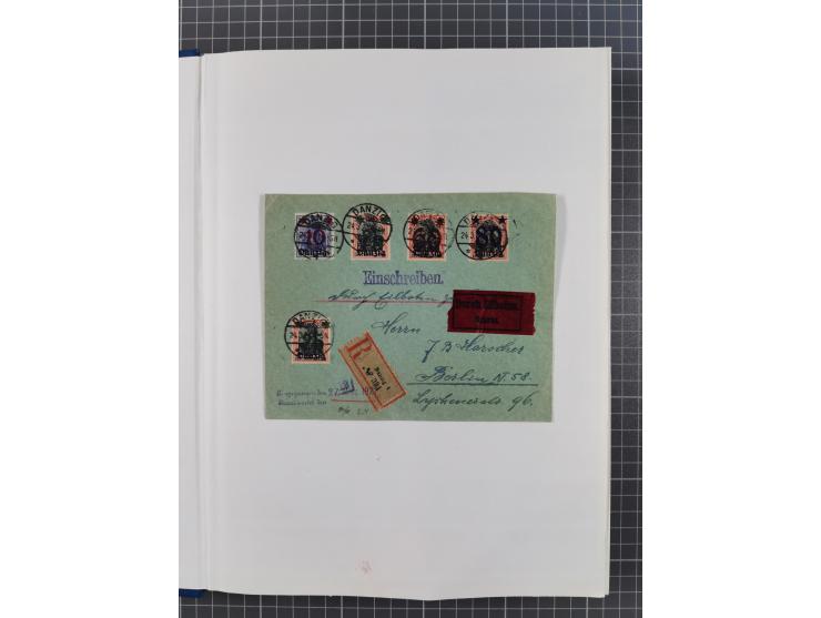 1920/39, ungebrauchte, teils postfrische, und gestempelte Partie im Steckbuch, sehr reichhaltig mit Kleinem und Großem Innend