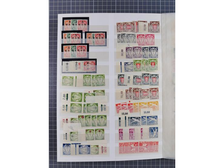 1920/39, ungebrauchte, teils postfrische, und gestempelte Partie im Steckbuch, sehr reichhaltig mit Kleinem und Großem Innend