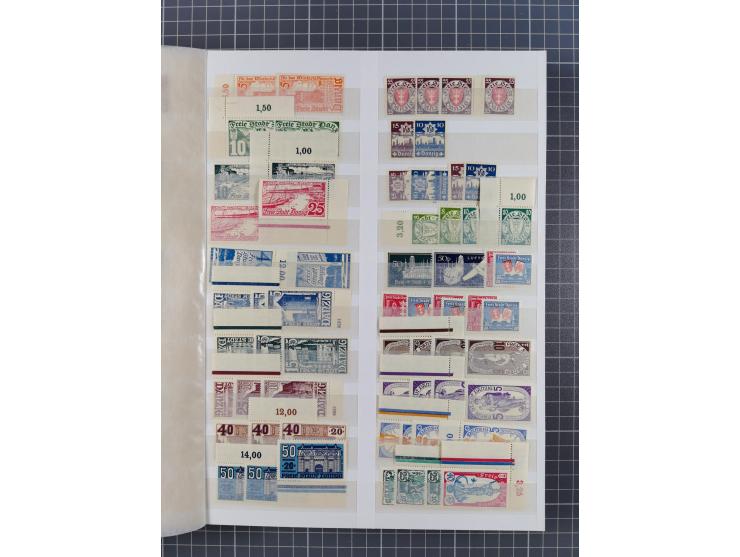 1920/39, ungebrauchte, teils postfrische, und gestempelte Partie im Steckbuch, sehr reichhaltig mit Kleinem und Großem Innend