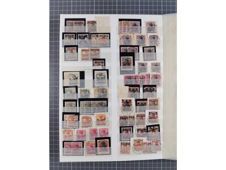 1920/39, ungebrauchte, teils postfrische, und gestempelte Partie im Steckbuch, sehr reichhaltig mit Kleinem und Großem Innend