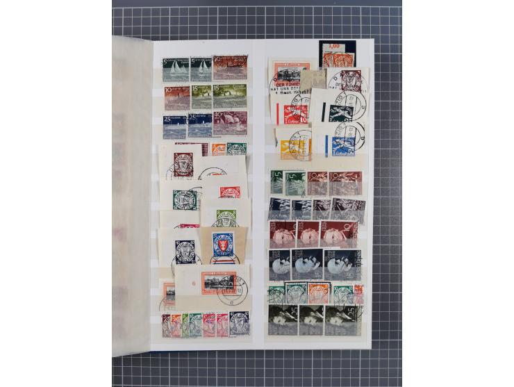 1920/39, ungebrauchte, teils postfrische, und gestempelte Partie im Steckbuch, sehr reichhaltig mit Kleinem und Großem Innend