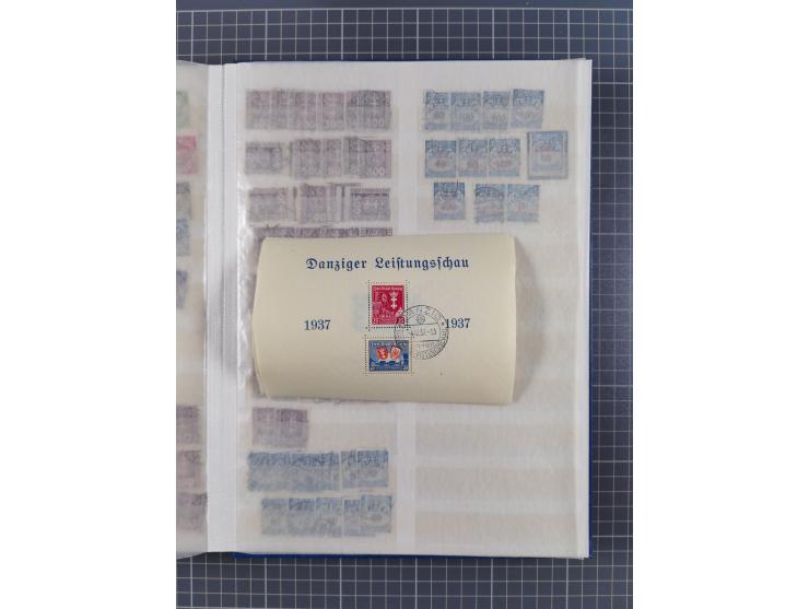 1920/39, ungebrauchte, teils postfrische, und gestempelte Partie im Steckbuch, sehr reichhaltig mit Kleinem und Großem Innend