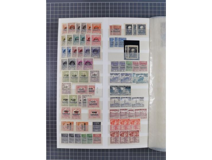 1920/39, ungebrauchte, teils postfrische, und gestempelte Partie im Steckbuch, sehr reichhaltig mit Kleinem und Großem Innend