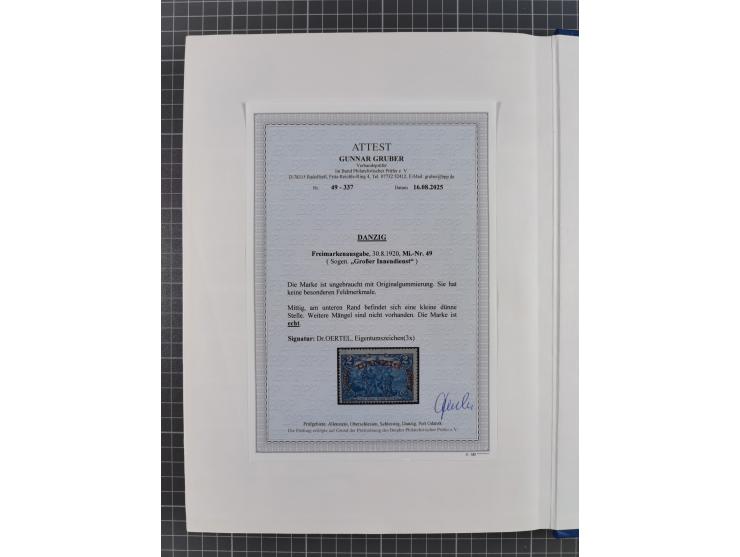 1920/39, ungebrauchte, teils postfrische, und gestempelte Partie im Steckbuch, sehr reichhaltig mit Kleinem und Großem Innend