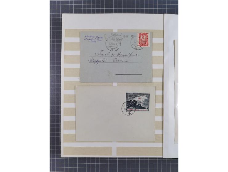 1939/44 (ca.), postfrische, ungebrauchte und gestempelte Partie im Steckbuch, dabei u. A. Theresienstadt (3), GG I-III, Belgi