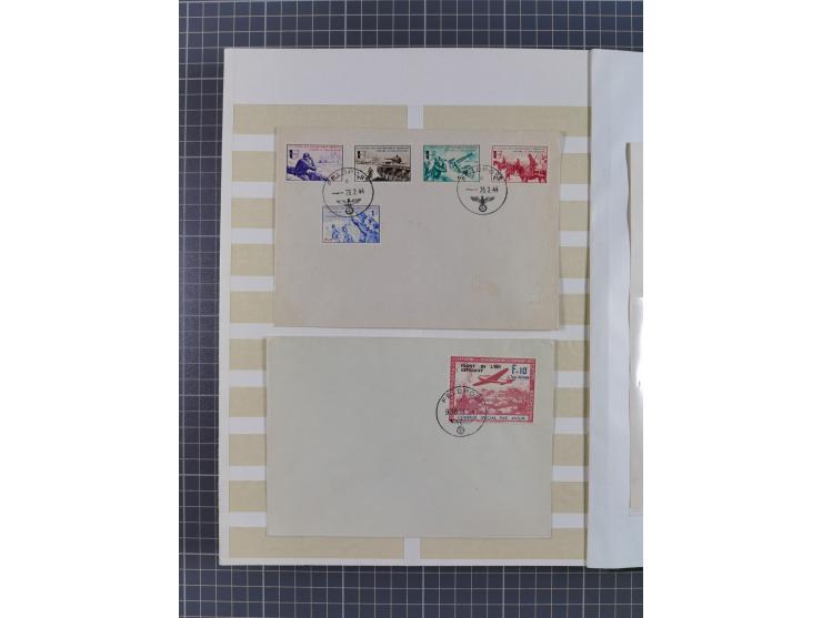 1939/44 (ca.), postfrische, ungebrauchte und gestempelte Partie im Steckbuch, dabei u. A. Theresienstadt (3), GG I-III, Belgi