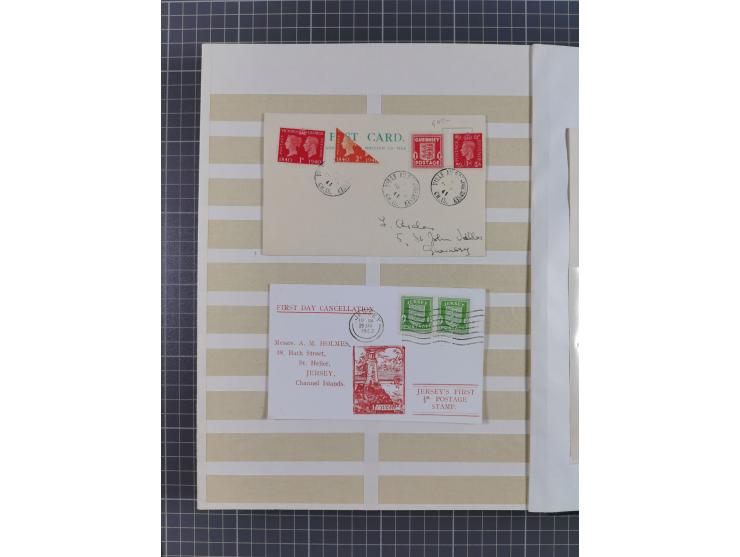 1939/44 (ca.), postfrische, ungebrauchte und gestempelte Partie im Steckbuch, dabei u. A. Theresienstadt (3), GG I-III, Belgi