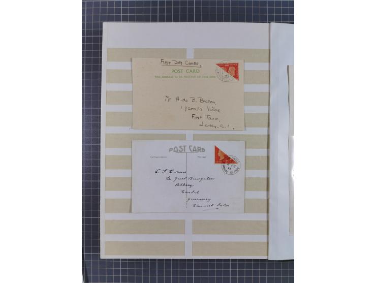 1939/44 (ca.), postfrische, ungebrauchte und gestempelte Partie im Steckbuch, dabei u. A. Theresienstadt (3), GG I-III, Belgi